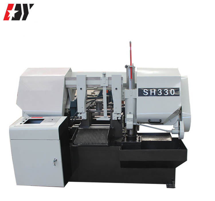 High Efficiency Precision Metal Band Saw Machine Workshop Deep Cut